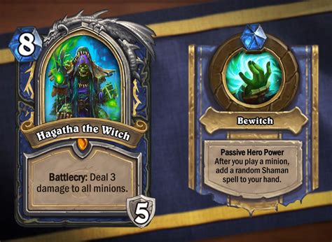 The Evolution of Hagatha the Witch's Art and Design in Hearthstone